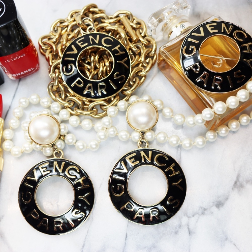 ⚜️ Givenchy Paris Brooch and Necklace Fine Jewelry Parure *Earrings Not Included - Picture 12 of 15
